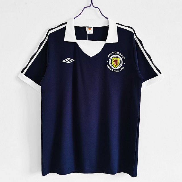 AAA Quality Scotland 1978 Home Soccer Jersey